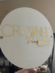 Round Acrylic sign | customizable - Simple Southern Designs