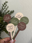 Set of Custom Drink Stir Sticks | Event Bar Decor | Customizable Drink Stirring Sticks