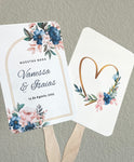 Set of Event Fans | Wedding program fans - Simple Southern Designs