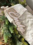 6” Name Tag Cutout | Christmas Stocking/ tree ornaments
