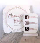 12x12” 3D Acrylic Logo sign | Business Logo - Simple Southern Designs