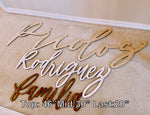Laser cut wood word/name sign | business | nursery | home decor - Simple Southern Designs