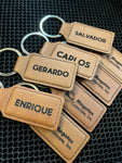 Personalized Leatherette Keychains - Simple Southern Designs