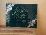 3D name sign Clear or painted Acrylic  sign | custom brushed wedding - Simple Southern Designs