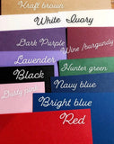 Place card strips | handwritten escort cards | event or wedding names - Simple Southern Designs