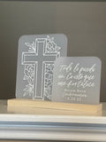 Prayer and Cross Sign | Customizable gift - Simple Southern Designs