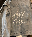 Painted Jacket Listing | Send your jacket to get custom painted - Simple Southern Designs