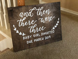 Hand Painted Wooden Photo Prop / Announcement Sign - Simple Southern Designs